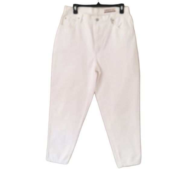 Sasson Vintage White High Waist Classic‎ Five Pocket Jeans - Picture 2 of 7